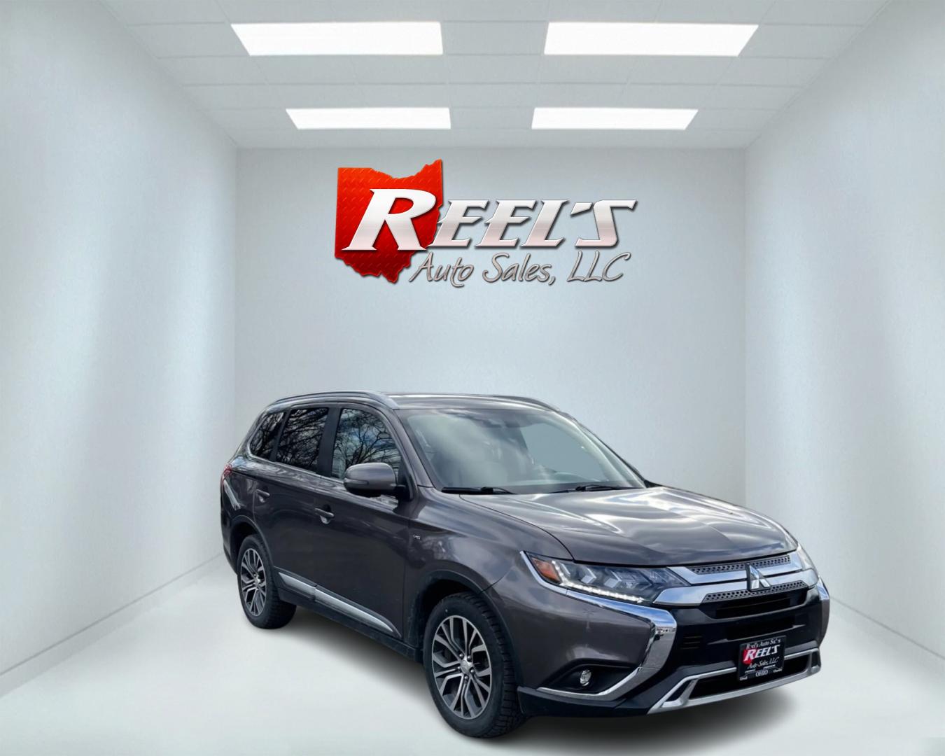 2019 Brown /Tan Mitsubishi Outlander GT Touring S-AWC (JA4JZ4AX7KZ) with an 3.0L SOHC V6 engine, 6-Speed Automatic transmission, located at 547 E. Main St., Orwell, OH, 44076, (440) 437-5893, 41.535435, -80.847855 - Photo#2